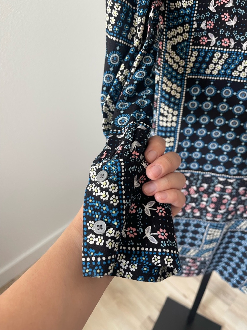 Loft Patchwork Dress - Picture 5 of 8